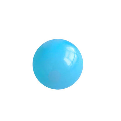 45/65mm Sticky Wall Ball Stress Relief Ceiling Balls Soft TPR Kids Decompression Toy Tossing Squash Ball Luminous Target Ball
