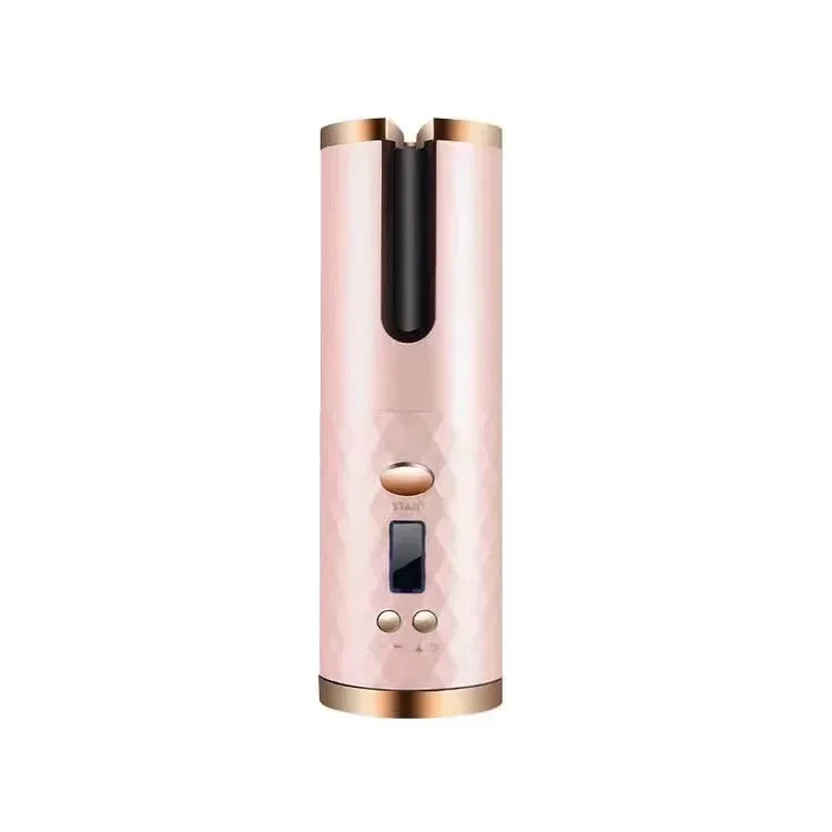 Automatic Hair Culers 3 Color Option USB Charging Portable Wireless Rotate Hair Curler Auto Hair Curling Iron Anti Scalding